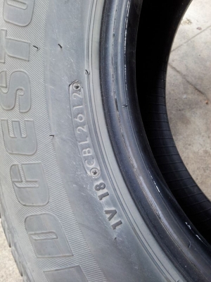 ขายยาง Bridgestone Duravis 215/ 70 /15 ปี 12 ขายยาง Bridgestone Duravis 215/ 70 /15 ปี 12