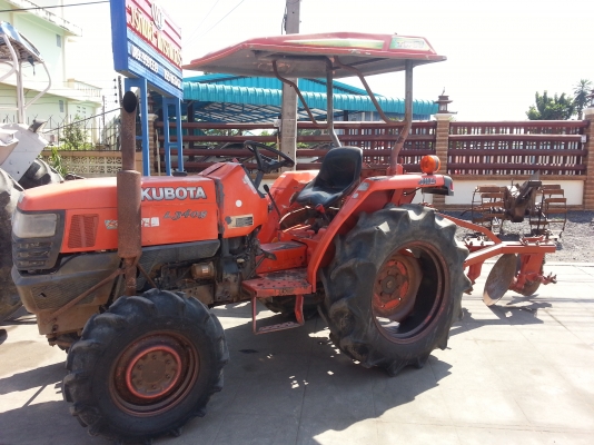 คูโบต้า L3408 4 WD 2 เพลา ผานบุก 3  มาชมก่อนครับ..ถูกๆ