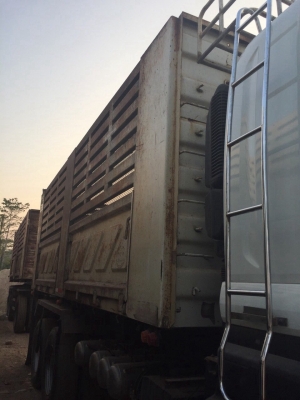 ขายรถ22ล้อดั้มพ์ ISUZU MP1FXZ7778T เครื่อง 360 แรงม้า หาง3เพลาแท้ สนใจโทร 081-970-1072