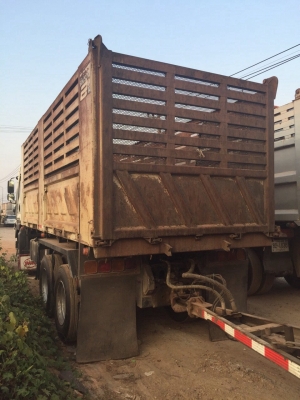 ขายรถ22ล้อดั้มพ์ ISUZU MP1FXZ7778T เครื่อง 360 แรงม้า หาง3เพลาแท้ สนใจโทร 081-970-1072