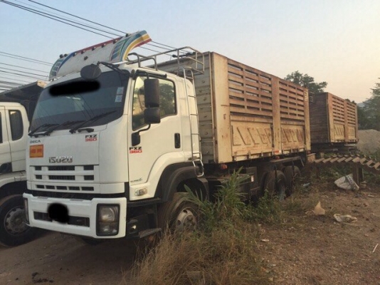 ขายรถ22ล้อดั้มพ์ ISUZU MP1FXZ7778T เครื่อง 360 แรงม้า หาง3เพลาแท้ สนใจโทร 081-970-1072