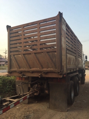 ขายรถ22ล้อดั้มพ์ ISUZU MP1FXZ7778T เครื่อง 360 แรงม้า หาง3เพลาแท้ สนใจโทร 081-970-1072