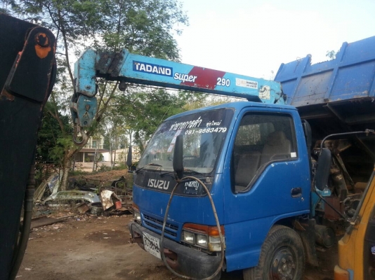 ขายเครน TADANO 290 super. 3 ปลอก 2ชัก เตรนสวยพร้อมใช้ ครบชุด ยกลงจาก6ลัอ