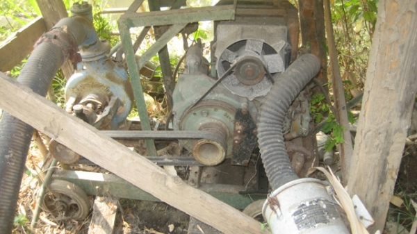 ขายเครื่องยนต์พร้อมปั๊มสูบน้ำ