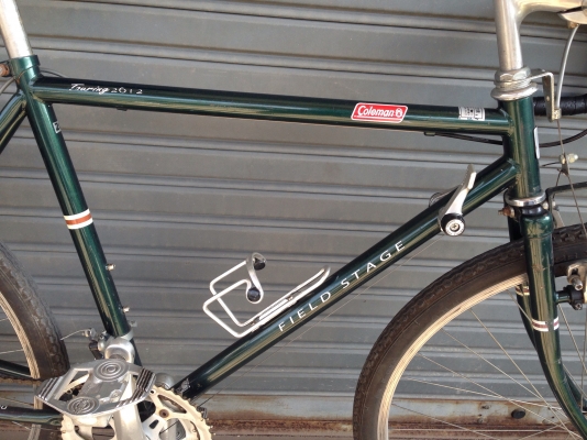 ขายจักรยานทัวริง Coleman สภาพสวย ปั่นดี พร้อมชุดเกียร์ Shimano มีตะแกงหน้า-หลังครบ เหมาะกับผู้ใช้ที่สูง 165-175cm. ขายจักรยานทัวริง Coleman สภาพสวย ปั่นดี พร้อมชุดเกียร์ Shimano มีตะแกงหน้า-หลังครบ เหมาะกับผู้ใช้ที่สูง 165-175cm.