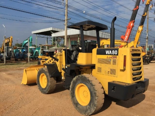 ขายรถตักล้อยาง KOMATSU WA80-3 สภาพสวยพร้อมใช้ นำเข้าจากญี่ปุ่น มีVDOการทำงานให้ชมครับ ขายรถตักล้อยาง KOMATSU WA80-3 สภาพสวยพร้อมใช้ นำเข้าจากญี่ปุ่น มีVDOการทำงานให้ชมครับ
