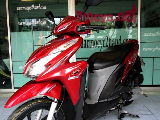 click 125 i สีแดง ตัวท๊อป ล้อแมกซ์ คอมบายเบลก รถเดือน มกราคม ปี 2556 ไมล์ 9 พันโล สภาพสวย ของแถม 2 รายการ 30900