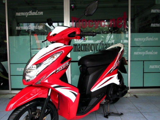 MIO 125 i MX ตัวท๊อป ล้อแมกซ์ สีแดง ขาว รถเดือน เมษายน ปี56 ไมล์ 9 พันโล  แถม 2 รายการ 27900