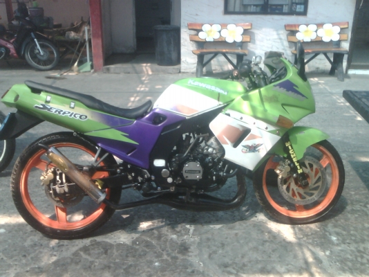 ขายยกฝูง3คันkawasaki kr  150  เล่มเขียวทะเบียน  30000