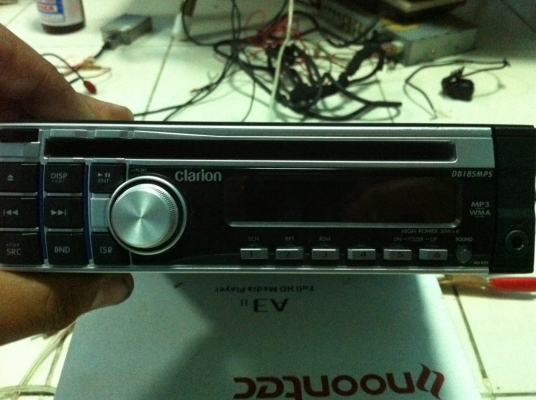 Clarion DB185MPS CD MP3 AUX สภาพสวย มือ2 ญี่ปุ่น