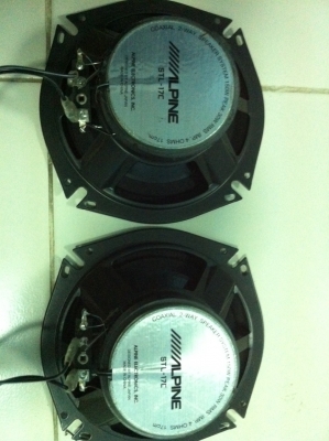 ลำโพง Alpine STL-17C 2ทาง มือ2 ญี่ปุ่น ลำโพง Alpine STL-17C 2ทาง มือ2 ญี่ปุ่น