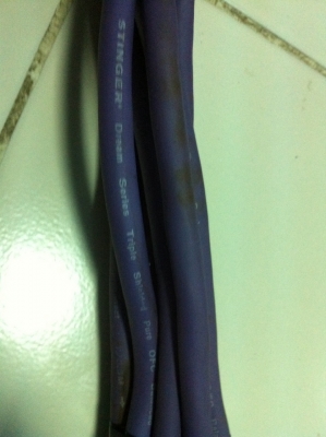 สาย Stinger Dream Series Triple Shielded pur OFC 5เมตร สาย Stinger Dream Series Triple Shielded pur OFC 5เมตร