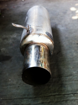 **ขาย ปลายท่อแต่งซิ่ง 6-7นิ้ว แปลงใส่ได้ทุกรุ่น สภาพ80\% ราคาถูกจัด**มีรูป