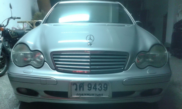 ขายBENZ W203 รุ่น(ตาถั่ว) C180 ELEGANCE 2000ccสีบรอนซ์เงิน ราคาเบาๆ