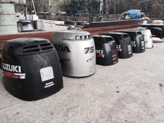 ภูเก็ต รวมเครื่องเรือมือสองนำเข้าจากญี่ปุ่นYamahaSuzukiHonda
