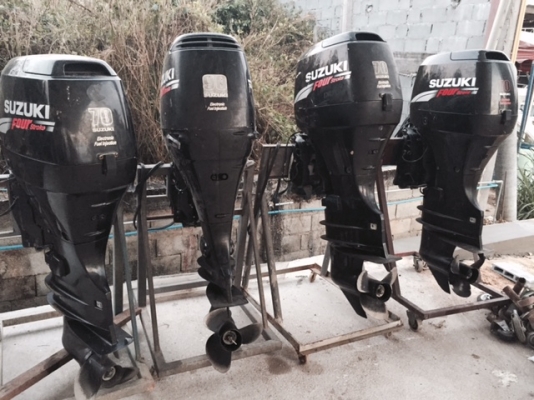 ภูเก็ต รวมเครื่องเรือมือสองนำเข้าจากญี่ปุ่นYamahaSuzukiHonda