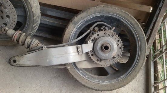 ขายชุดหลังโปรอาร์ม Honda Bros400