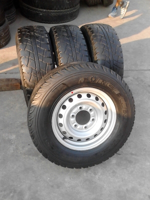 กะทะ 6 รู ขอบ 15  พร้อมยาง ( ภาพเต็ม ไอดีไลน์ 0814273941 ) ติดต่อโทร. 081-427-3941