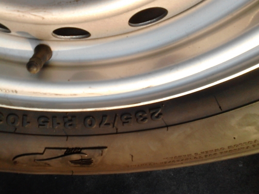 กะทะ 6 รู ขอบ 15  พร้อมยาง ( ภาพเต็ม ไอดีไลน์ 0814273941 ) ติดต่อโทร. 081-427-3941