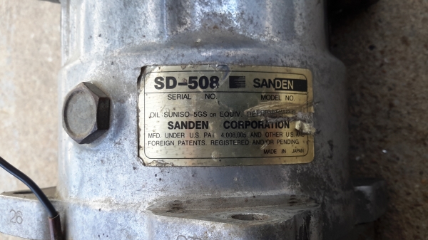 ขายคอมแอร์ SANDEN SD-508 R12 ไฟ 12 V