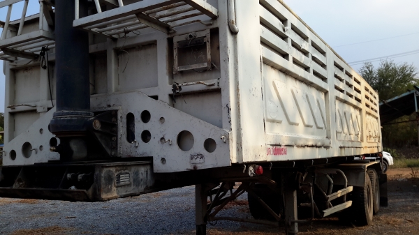 หางลากดั้ม 2เพลา  สภาพดี