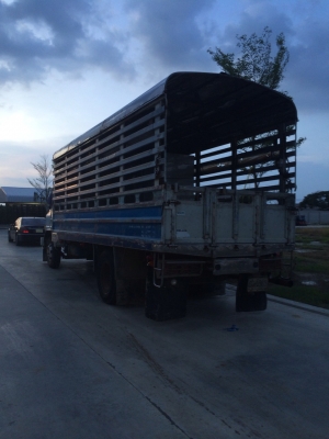 หกล้อมือสอง,Hino F17/ EH700 ยาว 7.2 เมตร ยาง 900 คอกสแตนเลส