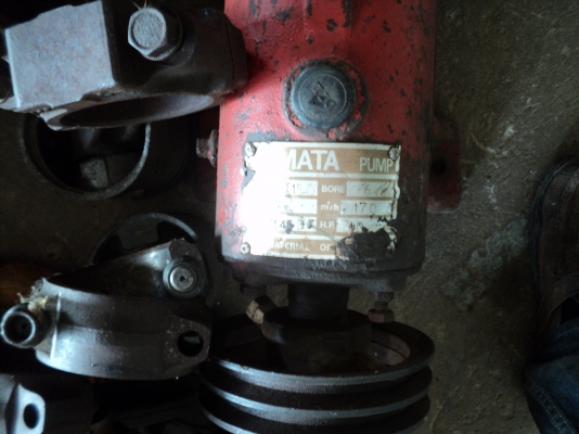 ปั้มน้ำYAMATA6นิ้วรอบที่1450/10hp