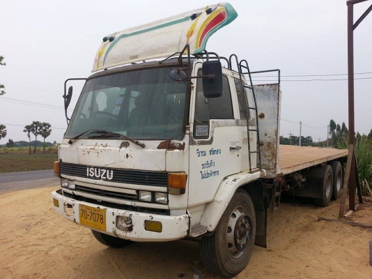 ขาย10ล้อ1เพลา อีซูซุพื้นเรียบ เครื่อง6BG1 175แรง คัชซีFVM12QY ยาว7.20ม พ.เพาเวอร์ เบรกทิฟฟี่ เครื่องดี คัชซีสวย ยางดี ภายในสวย แอร์เย็น สภาพพร้อมใช้งาน เอกสารพร้อมโอน จัดไฟแนนซ์ได้ เงื่อนไขง่ายๆวันเดียวรับรถ สนใจโทร 090-8588220คุณนะ 093-3258446คุณบิวตี้ I