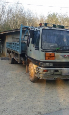 รถฮีโน่ 6 ล้อ FF3H  195 แรงม้า. ปี 36  สนใจติดต่อ  081 - 6079515