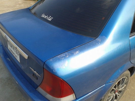 2001 FORD, LASER 1.6 GLXi (ABS) สีฟ้า เกียร์ออโต้ ติดแก๊ส LPG 2001 FORD, LASER 1.6 GLXi (ABS) สีฟ้า เกียร์ออโต้ ติดแก๊ส LPG
