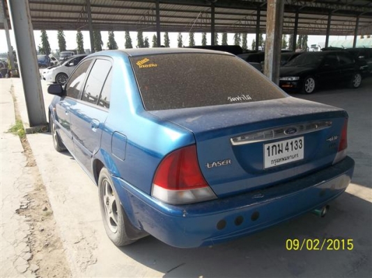 2001 FORD, LASER 1.6 GLXi (ABS) สีฟ้า เกียร์ออโต้ ติดแก๊ส LPG 2001 FORD, LASER 1.6 GLXi (ABS) สีฟ้า เกียร์ออโต้ ติดแก๊ส LPG