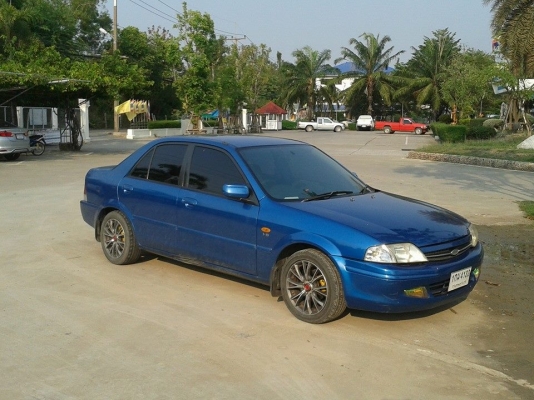 2001 FORD, LASER 1.6 GLXi (ABS) สีฟ้า เกียร์ออโต้ ติดแก๊ส LPG 2001 FORD, LASER 1.6 GLXi (ABS) สีฟ้า เกียร์ออโต้ ติดแก๊ส LPG