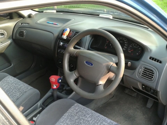 2001 FORD, LASER 1.6 GLXi (ABS) สีฟ้า เกียร์ออโต้ ติดแก๊ส LPG 2001 FORD, LASER 1.6 GLXi (ABS) สีฟ้า เกียร์ออโต้ ติดแก๊ส LPG