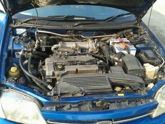 2001 FORD, LASER 1.6 GLXi (ABS) สีฟ้า เกียร์ออโต้ ติดแก๊ส LPG 2001 FORD, LASER 1.6 GLXi (ABS) สีฟ้า เกียร์ออโต้ ติดแก๊ส LPG