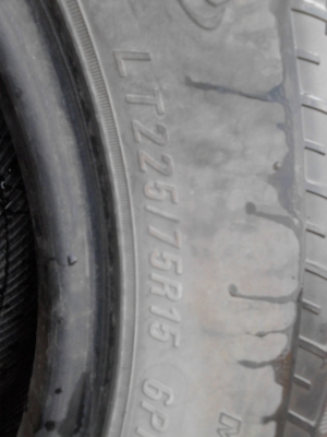 225/75R15 MAXXIS BRAVO A/T  ตัวหนังสือขาว  มี 2 เส้น  TEL.081-427-3941