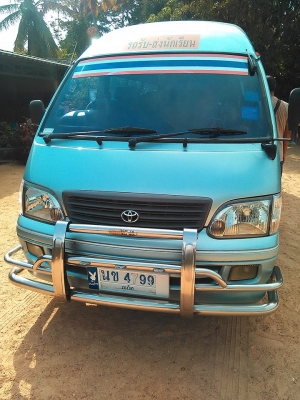 ขายรถตู้ toyota 3.0 c.c ปี 2002