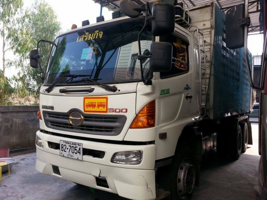 ขายพ่วงแม่-ลูก HINO เครื่องAO9C 330แรง ปี51 ดั้มสามมิตร พ.เพาเวอร์ เบรกทิฟฟี่ เครื่องดี คัชซีสวย ยางดี ภายในสวย แอร์เย็น สภาพพร้อมใช้งาน เอกสารพร้อมโอน  จัดไฟแนนซ์ได้ เงื่อนไขง่ายๆวันเดียวรับรถ สนใจโทร 090-8588220คุณนะ 093-3258446คุณบิวตี้ ID:narong498 หร