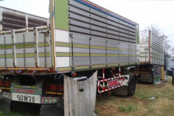 ขาย HINO MEGA 260 พ่วงแม่+ลูกดั๊ม กระบะเนียมคอกเกษตร รถปี 46