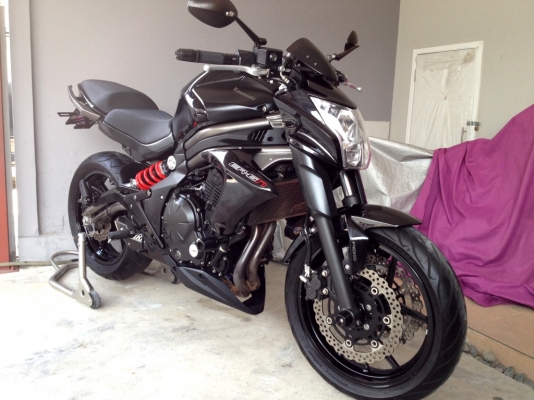ขาย Kawasaki ER6N ปี2012 สภาพสวยแต่งเพียบ สีดำ ท่อFull 209000 (รับเทริ์น) ขาย Kawasaki ER6N ปี2012 สภาพสวยแต่งเพียบ สีดำ ท่อFull 209000 (รับเทริ์น)