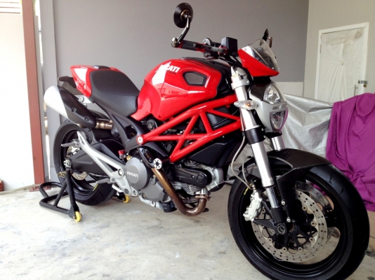 ขาย DUCATI Monster795 ปี12 ทะเบียน5  สภาพหล่อๆ ราคา 289000 บาท (สด/ผ่อน/เทริ์น)