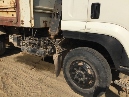 (รถมี2คันให้เลือก)6ล้อดั้ม240แรง FTR34J9T ปี2553...กระบะดั้มอย่างเดียวที่ไม่สวย ฝาข้างต้องเปลี่ยน รถห้างแท้ มือเดียวป้ายแดง...