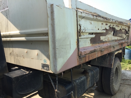 (รถมี2คันให้เลือก)6ล้อดั้ม240แรง FTR34J9T ปี2553...กระบะดั้มอย่างเดียวที่ไม่สวย ฝาข้างต้องเปลี่ยน รถห้างแท้ มือเดียวป้ายแดง...