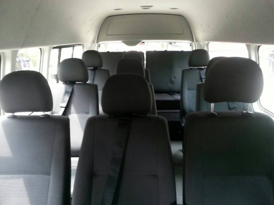 รถตู้toyota 7ที่รถ ปี2556 ติดNGV