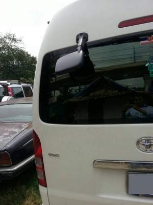 รถตู้toyota 7ที่รถ ปี2556 ติดNGV