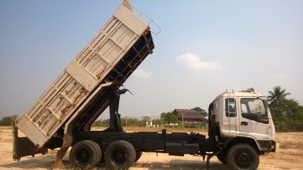 ขายถูก ISUZU DECA 270 hp 2 เพลา ดั้มพ์ KAC (รถห้างแท้ๆ) รถดี  พร้อมใช้งานเอกสารครบพร้อมโอนครับ(ราคาต่อลองได้)