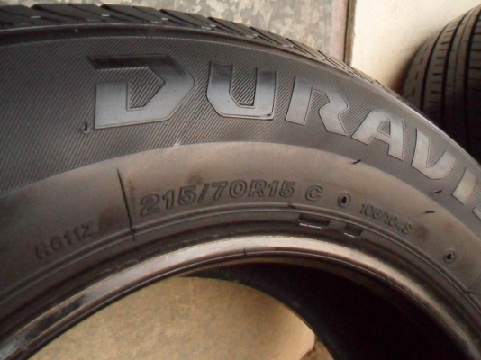 ยางกระบะขอบ15 ปี13 บริดสโตน215-70-R15(4เส้น 4,000บ)