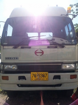 ขายหัวลากHINOประกอบหัวสิงห์ไฮเทคพร้องหางพื้นเรียบ 2 เพลา