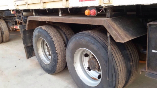 ขายรถพ่วงดัมพ์ HINO เครื่อง 344 แรง ปี 53 กระบะดัมพ์สามมิตรแม่ลูก ลูก 3 เพลาแท้