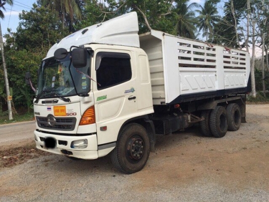 ขายรถ10ล้อดั้มพ์ HINO FM8JNLD เครื่อง 251 แรงม้า ซีรี500 ปี51 สนใจโทร 081-970-1072