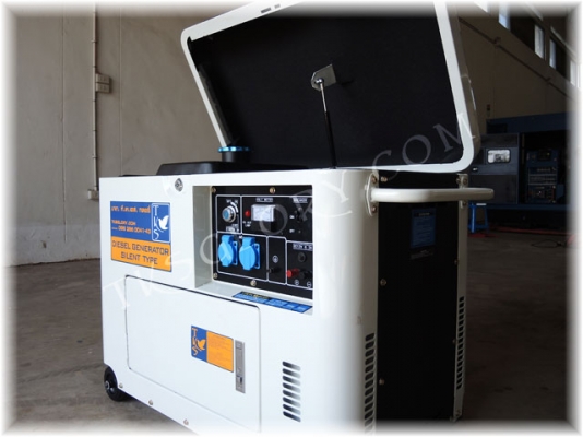 ขายเครื่องกำเนิดไฟฟ้า เครื่องปั่นไฟ ดีเซล 5.5 KW